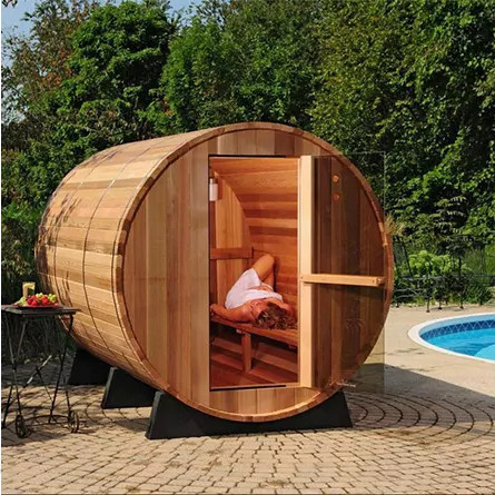 Barrel sauna