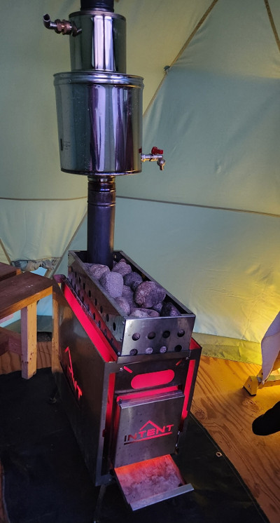 Wood Stove for portable sauna